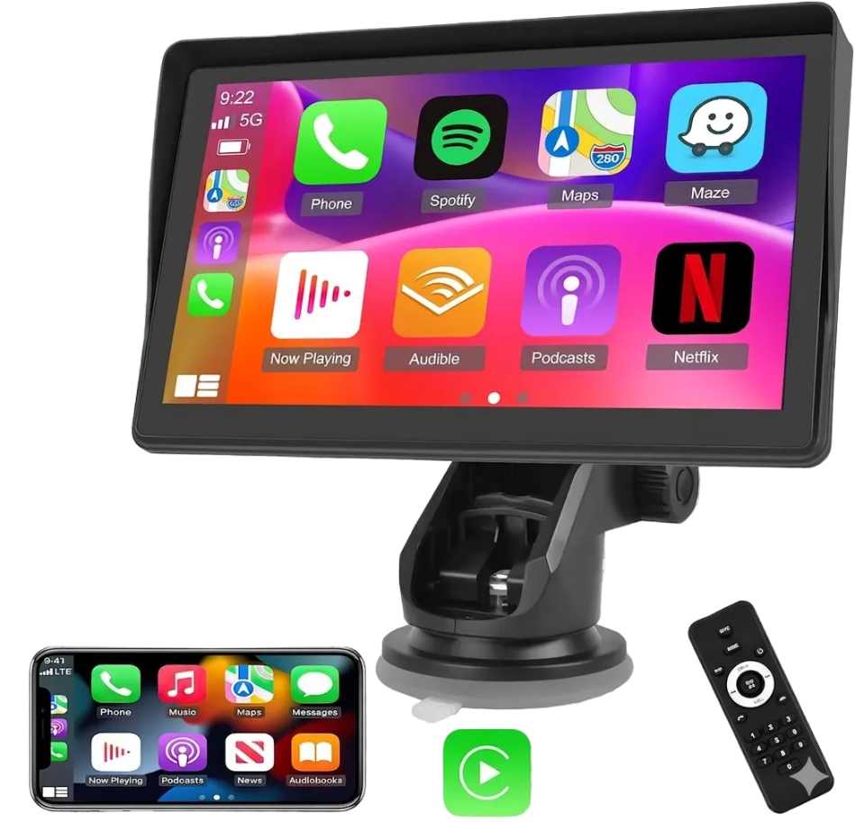 Pantalla portátil de 7 Pulgadas para Coche